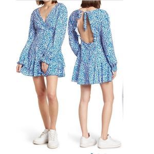 AREA STARS Arya Dress Color:Blue New with Tag!